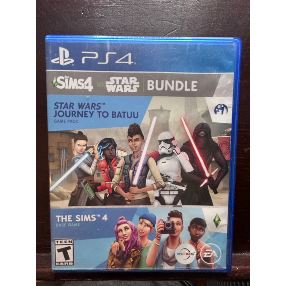 The Sims 4 Star Wars Journey to Batuu Bundle Sony PS4 PlayStation 4 Game Pack